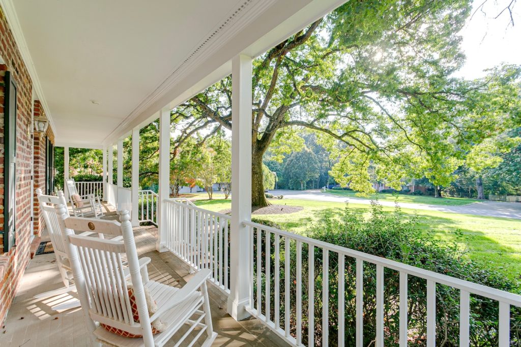 East Union home front porch